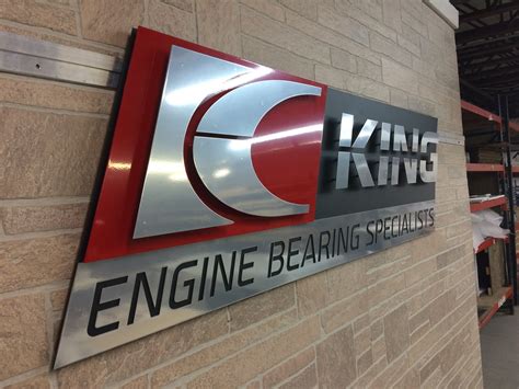 outdoor metal signage for business